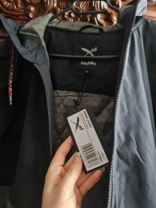 Чисто ново мъжко преходно яке за дъжд IRIEDAILY, двуцветно; размер S