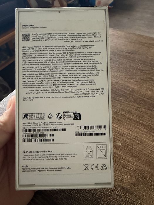 Iphone 16 Pro 256GB 10/10