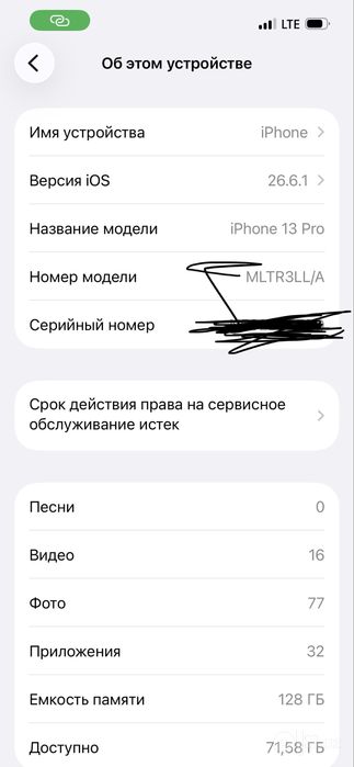 Iphone 13 pro 128gb
