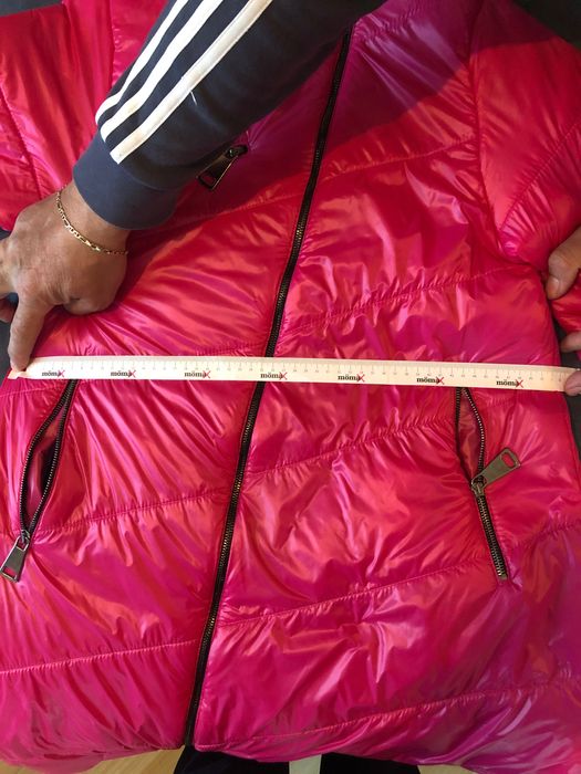 Дамско яке, асиметрично в розов цвят