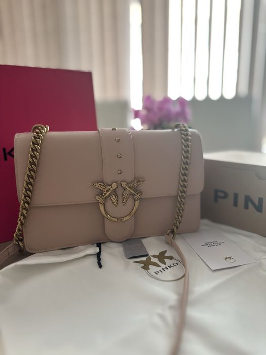 Страхотна Чанта PINKO  Love One Classic Cl PE 23 PLTT 100053 A0F1