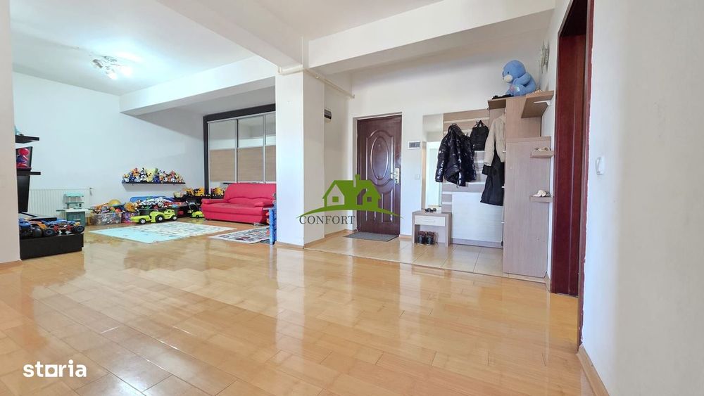 AP. 95mp la Et.2 cu 3 camere si 2 balcoane -complet utilat-zona Nord