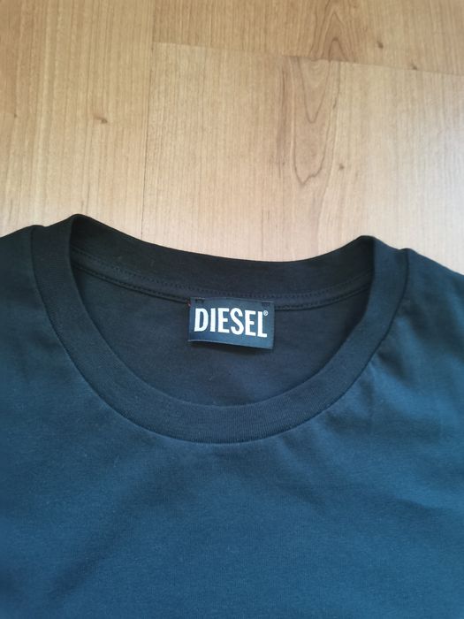 Черна тениска DIESEL T-Rubin