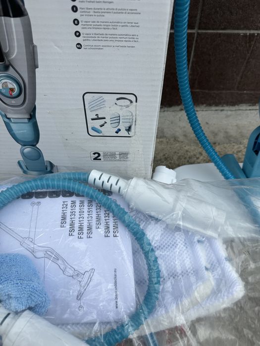 Mop electric black+decker 9in1