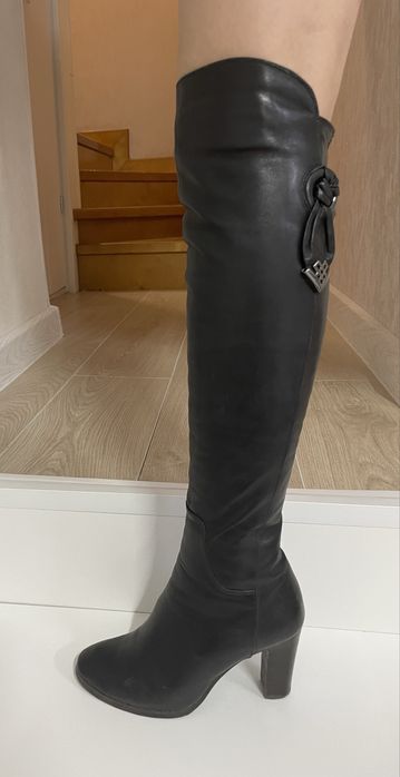 Сапоги зимние длинные