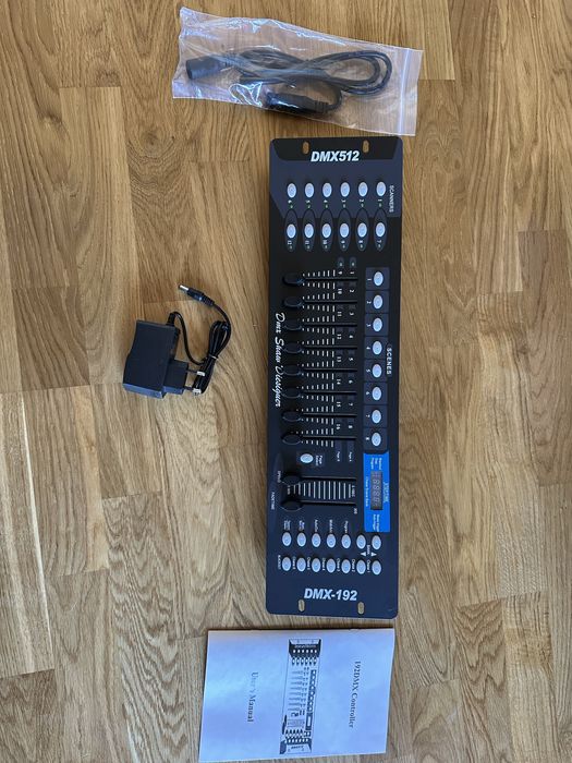 Controller DMX 512 SHEHDS, 192 canale lumini, lasere, NOU