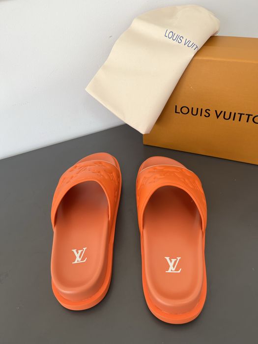Papuci slippers orange