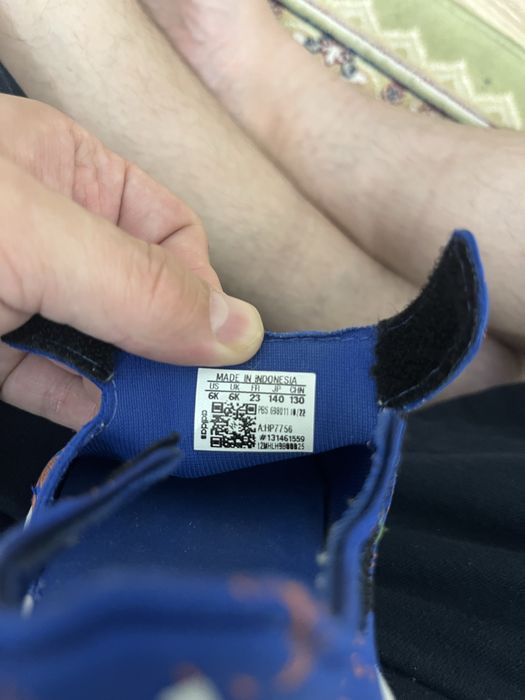 Детские сланцы Адидас