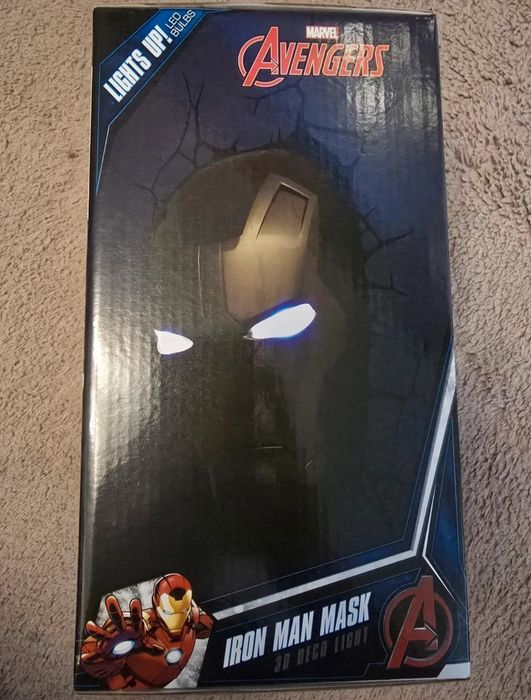 Lampa Marvel 3D LED Light Iron Man