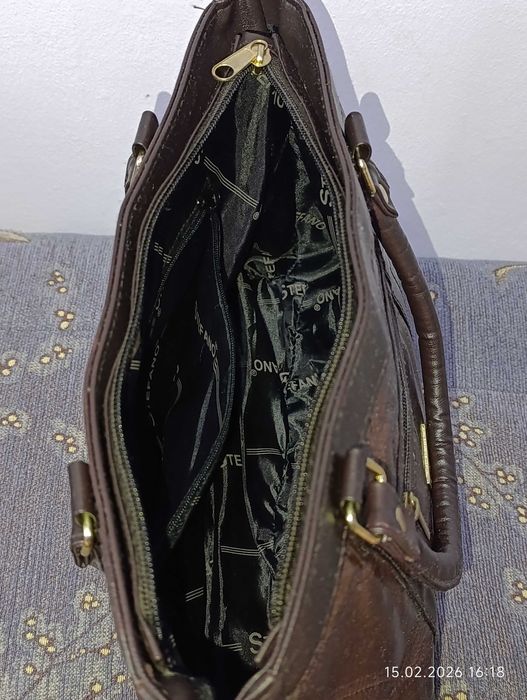 Кожаная сумка. Б.У