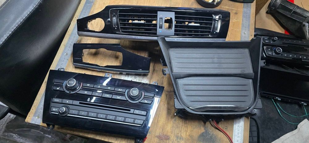 Panou clima cu incalzire scaune bmw x3 x4 f25 f26,grile lucioase