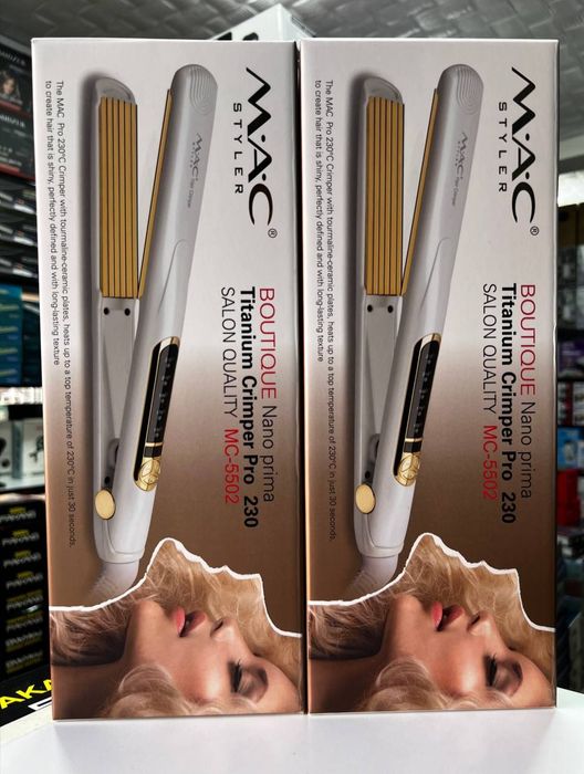 Гофрированная плойка M.A.C Styler MC5502 - это компактная и эргономичн