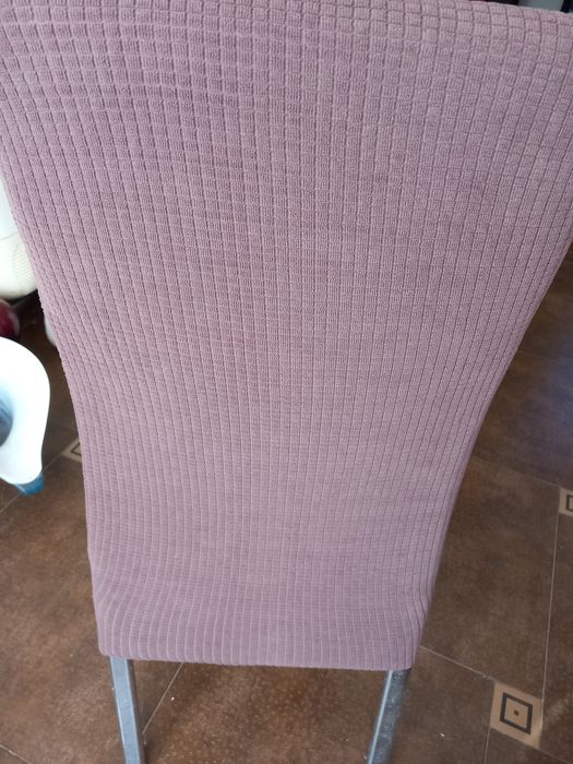 Set 6 huse scaun. Diverse culori. Cu elastic.