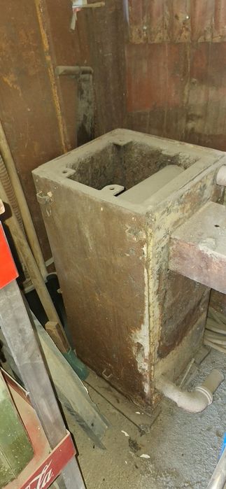 Чугунная печь б/у