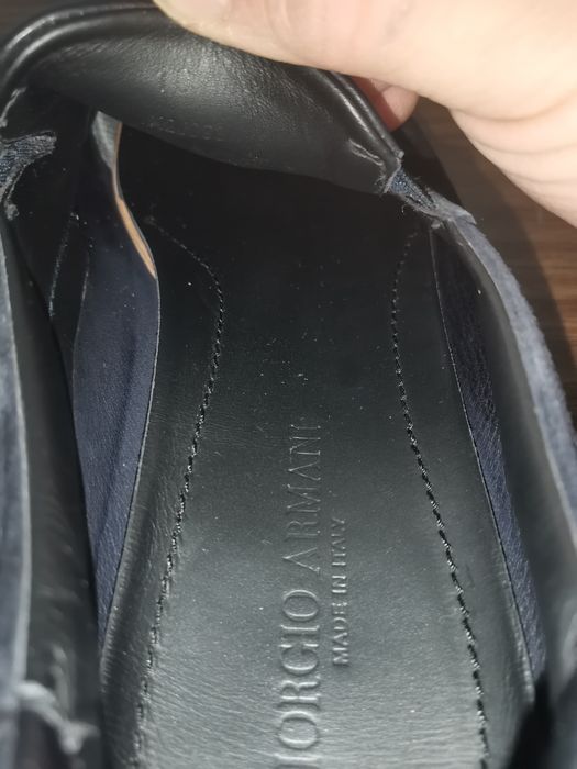 Giorgio Armani мокасини 43-44