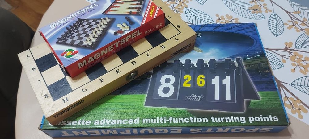 Новые шашки, шахматы