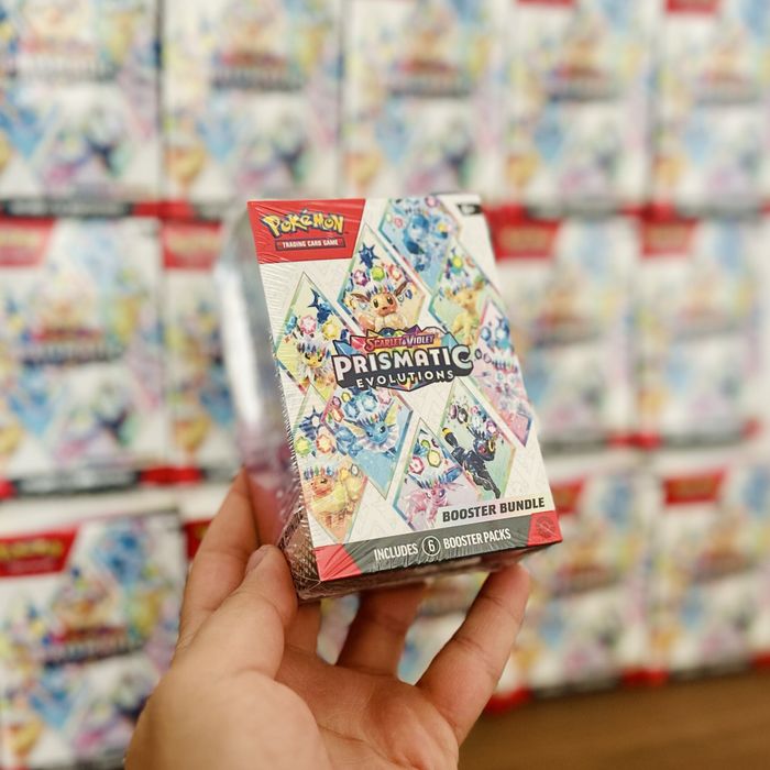 Pokemon TCG: Scarlet & Violet 8.5 Prismatic Evolutions Booster Bundle