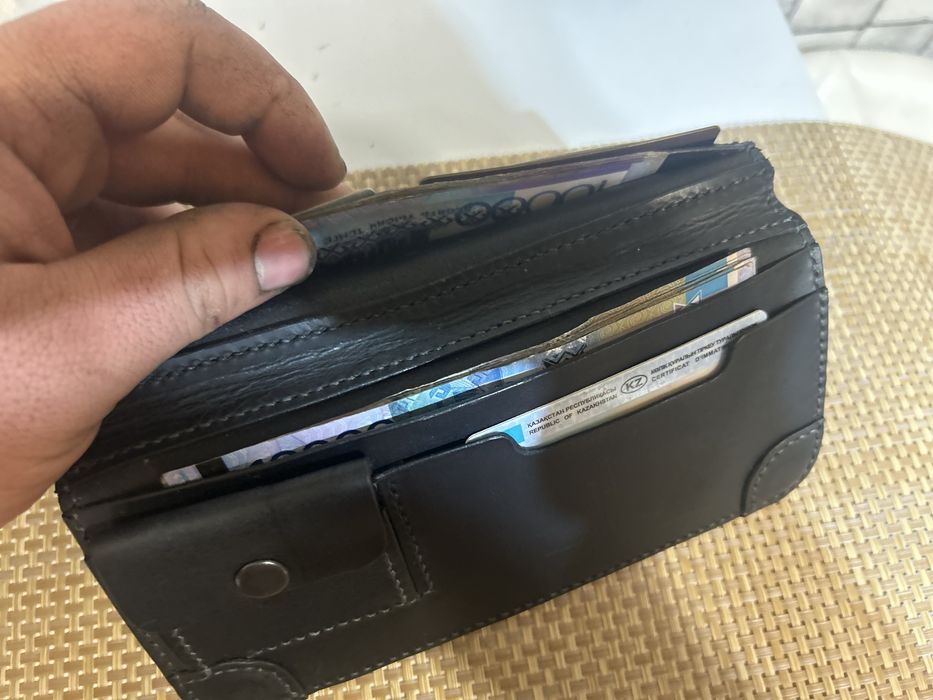 Кошелек ручной работы