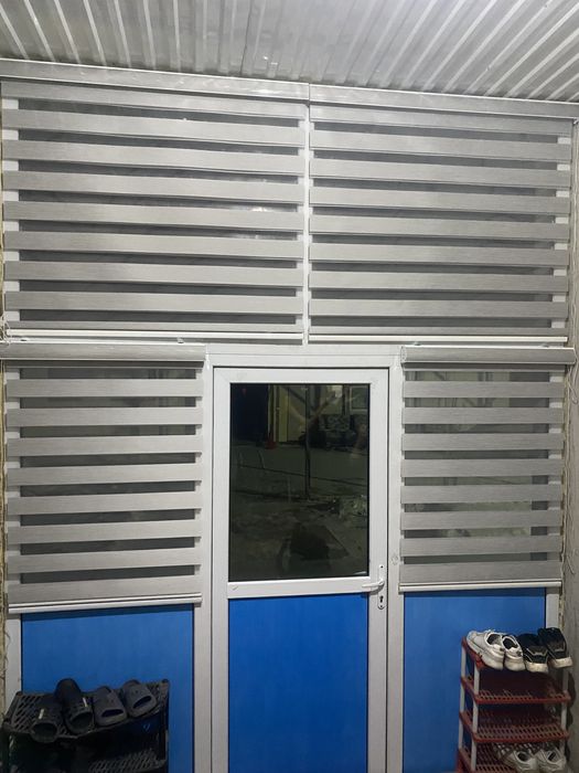 Жалюзи роллшторы день ночь