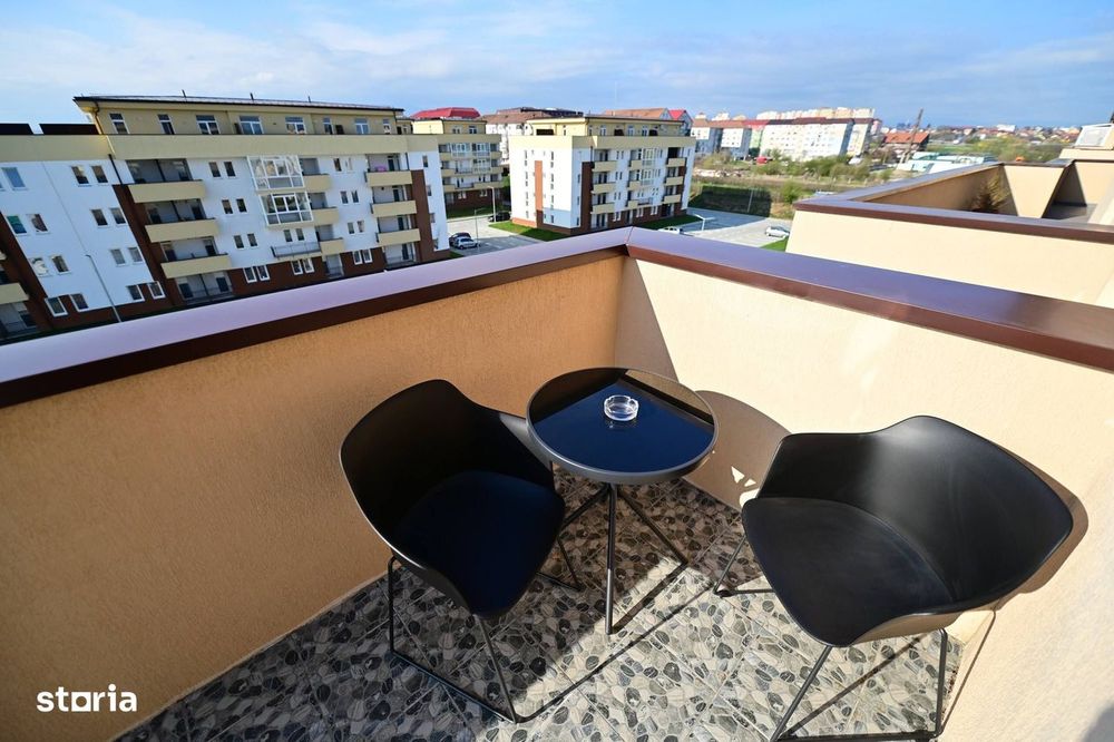 Apartament 2 camere - Henri Coandă  + terasă 40 mp