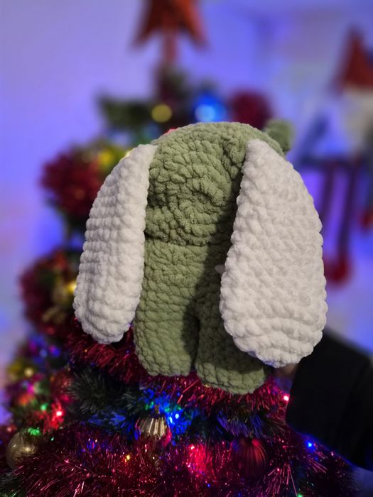 Iepuraș Broscuță croșetat