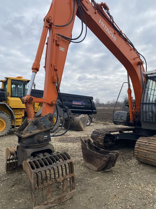 Excavator HITACHI ZX130 cu Graifer rotativ