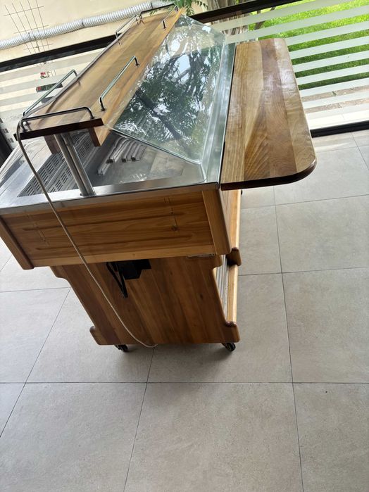 vand linie de autoservire calda si  linie de autoservire rece HORECA- 4500 lei/buc