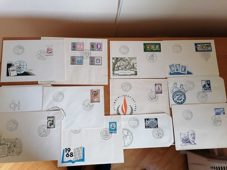 Юбилейно издание на пощенски пликове с марки от 19-20 век.