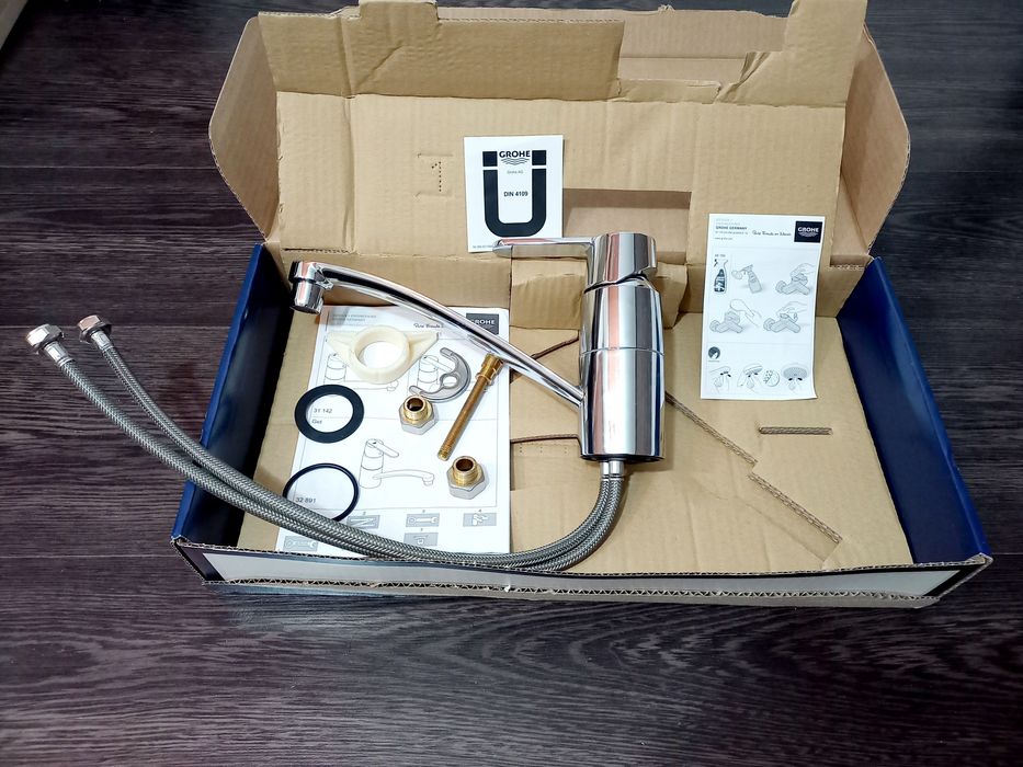 Baterie spălător (Grohe) cu monocomandă 1/2", model Get 32891 (000)