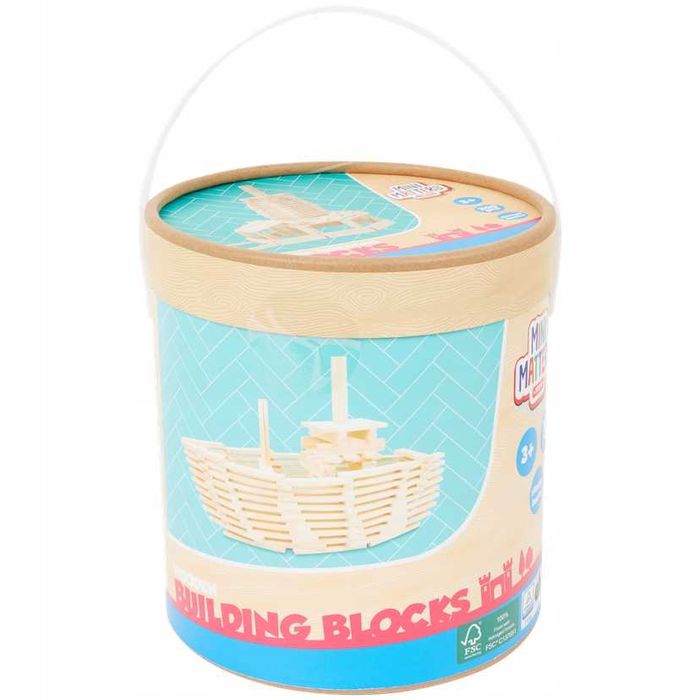 Дървени блокчета Mini Matters 200 блокчета