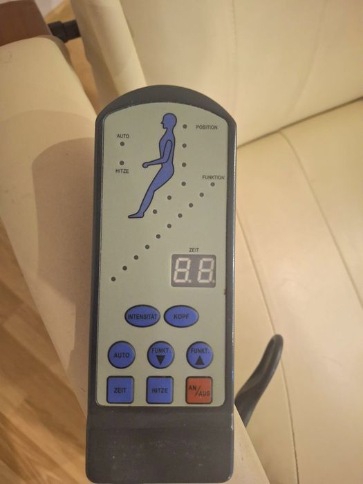 Scaun încălzire și impulsuri,masaj