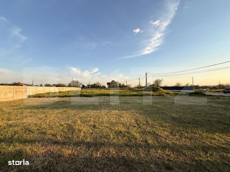 Teren IV 1999 mp, toate utilitatile, dubla deschidere, Carcea