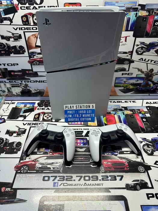 PS5 SLIM / 1TB / 2 Manete / Digital Edition / CreativAmanet