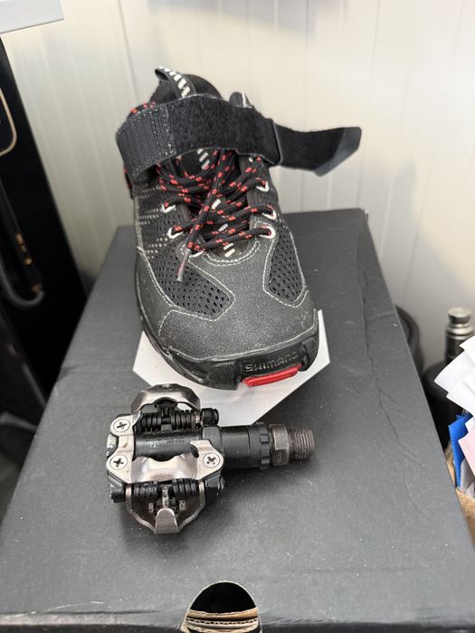 Incaltsminte ciclism Shimano cu pedale spd