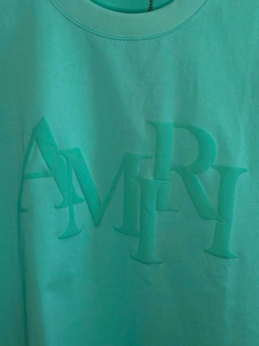 Tricou Amiri turcoaz marimea M
