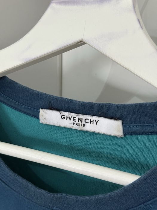 Tricou Givenchy Distressed Albastru / XL