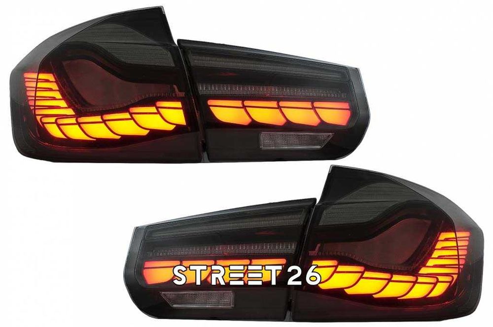 Stopuri OLED BMW Seria 3 F30 (11-19) Fumuriu M4 Design Semnal Dinamic