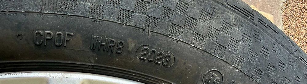Set 4 roti complete: Jante 5x112 VW originale 16 " + 205 55 16 VARA 2025 Golf 5/6/7 Passat Touran Audi Skoda Seat