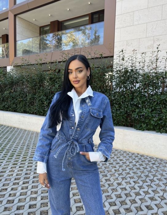 Salopeta din denim