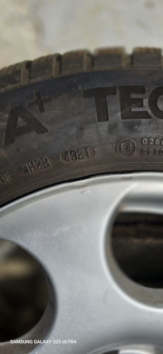 Лети джанти 16 5х112 с зимни гуми