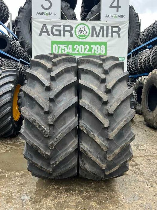 Cauciucuri noi radiale 600/65R38 pentru tractor spate marca TRELLEBORG