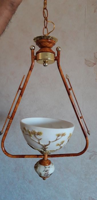 Люстра - светильник  керамическая