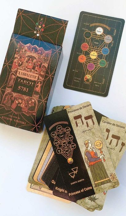 Таро на Тот Кроули, Кабалистическо таро