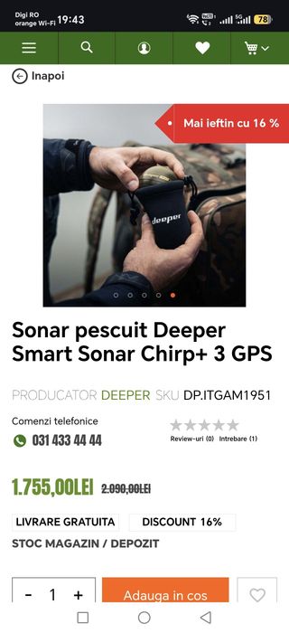Sonar deeper chirp +3