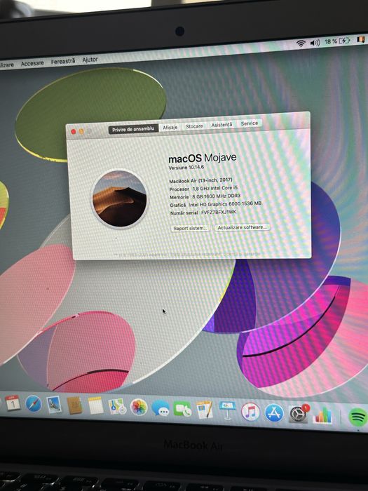 Mac book air (13-inch,2017)