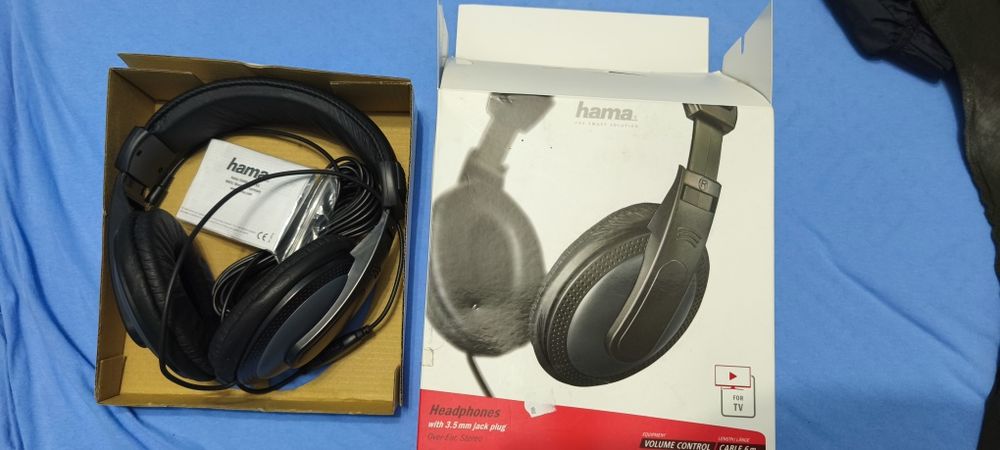 Слушалки hama с 2метра кабел