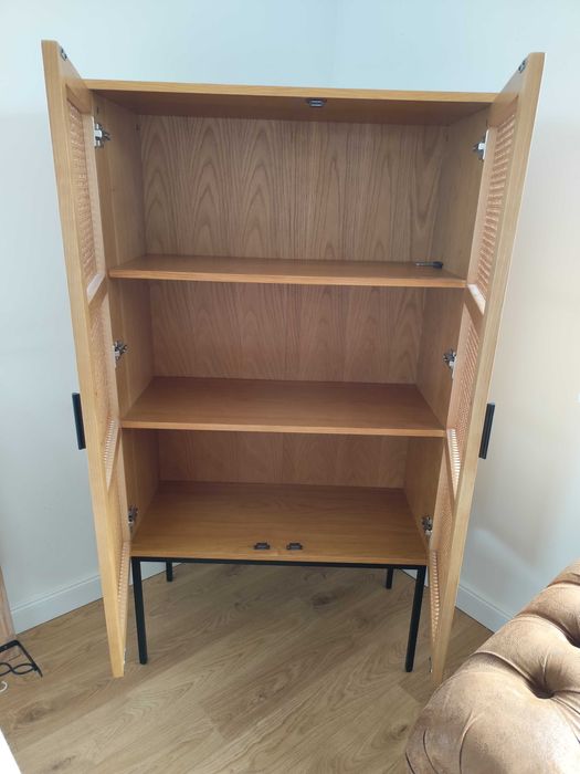 Comoda inalta Milan, natur, 90/40/160 cm