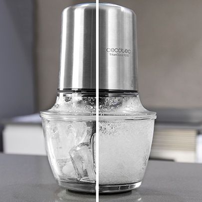 Чопър Cecotec - Titan glass 1000, 1 l, степен, 400W