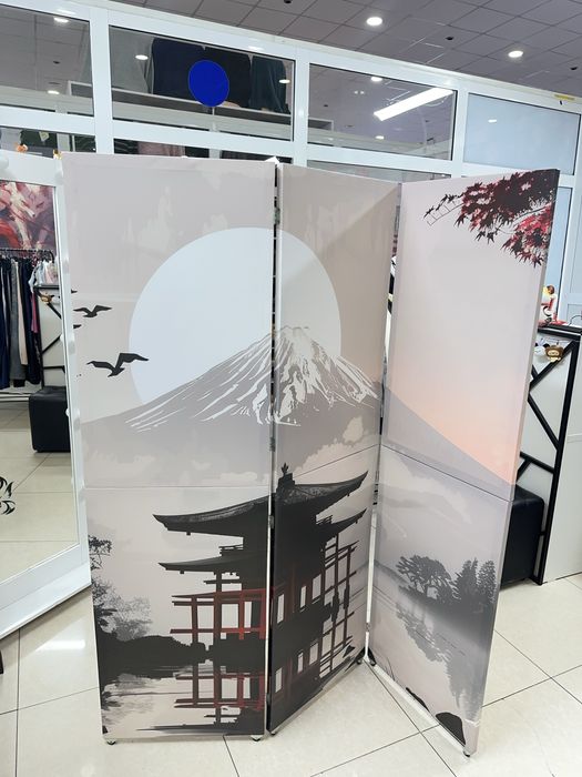 Ширма в китайско-японском стиле