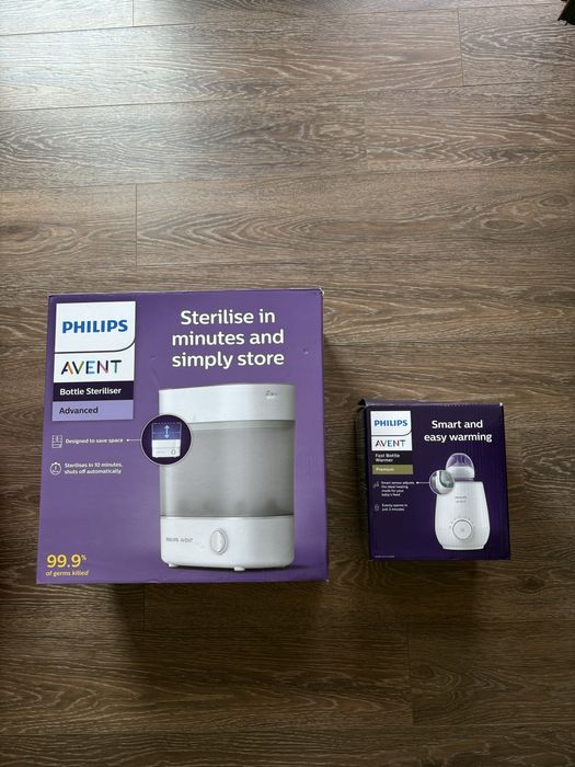 Електрически стерилизатор и нагревател за шишета Philips Avent
